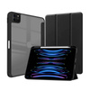 Crong PrimeFolio – Etui iPad Air 11” M3 (2025) / iPad Air 11” M2 (2024) / iPad Air 10.9” (5-4 gen.) / iPad Pro 11" (2022-2021) (czarny/przezroczysty) (CRG-PRF-IPD11-BLK)