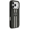 Guess 4G Printed Stripes MagSafe - Etui iPhone 17 Pro (czarny) (GUHMP17LP4RPSK)