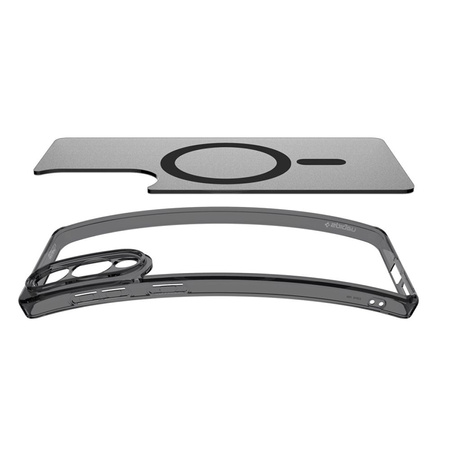 Spigen Ultra Hybrid Mag MagSafe - Etui do Samsung Galaxy S25 Edge (Frost Black) (ACS09419)