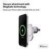 Belkin Ładowarka samochodowa 15W, magnetyczna, Qi2.0, zasilacz 20W, srebrna (WIC008BTGR-V2)
