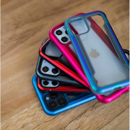 X-Doria Raptic Shield - Etui aluminiowe iPhone 14 Pro Max (Drop-Tested 3m) (Black) (494090)