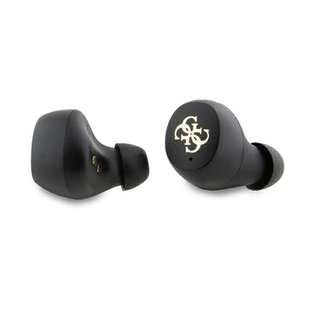 Guess 4G Metal Logo - Słuchawki Bluetooth TWS ENC + etui ładujące (niebieski) (GUTWSP4EGB)