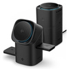 Spigen Essential EF223MS Qi2 Rotary Magnetic - Ładowarka indukcyjna MagSafe 3w1 do iPhone, AirPods i Apple Watch 15W (Black) (ACH09542)