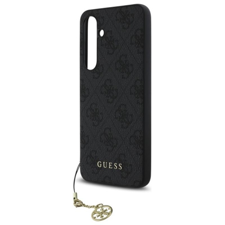 Guess 4G Charms Collection - Etui Samsung Galaxy S24 FE (szary) (GUHCS24FEGF4GGR)