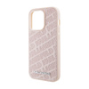 Karl Lagerfeld Quilted K Pattern - Etui iPhone 15 Pro (różowy) (KLHCP15LPQKPMP)