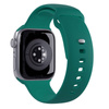 PURO ICON - Elastyczny pasek do Apple Watch 44/45/46/49 mm (S/M & M/L) (Jade) (PUICNAW44DKGRN)