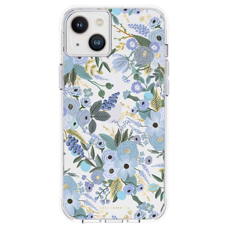 Rifle Paper Clear - Etui iPhone 14 Plus (Garden Party Blue) (RP049276)