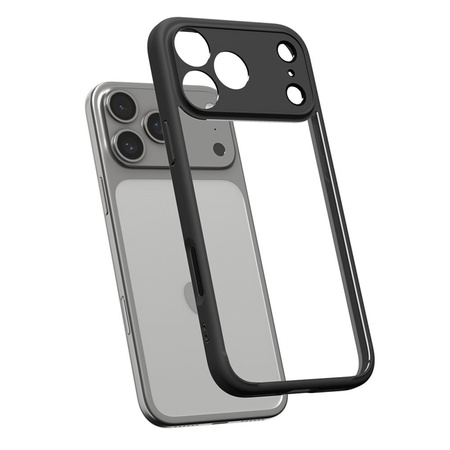 Spigen Ultra Hybrid - Etui do iPhone 17 Pro Max (Matte Black) (ACS10279)