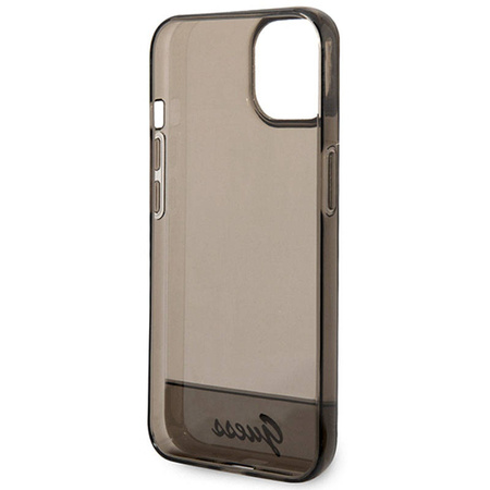 Guess Translucent - Etui iPhone 14 Plus (czarny) (GUHCP14MHGCOK)
