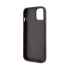 Guess 4G Printed Stripes MagSafe - Etui iPhone 15 (brązowy) (GUHMP15SP4RPSW)