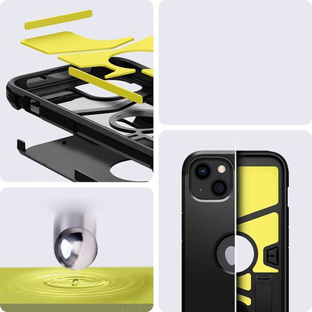 Spigen Tough Armor - Etui do iPhone 13 (Czarny) (ACS03539)