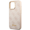 Guess 4G Metal Camera Outline Case – Etui iPhone 14 Pro (Różowy) (GUHCP14LHG4SHP)