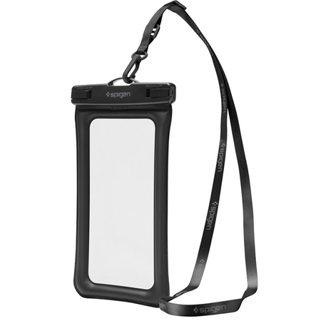 Spigen A610 Universal Waterproof Float Case - Etui do smartfonów do 6.9" (Czarny) (AMP04529)