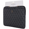Guess 4G Zipper Pocket Triangle Logo Sleeve - Etui na notebooka 14" (czarny) (GUCS14ZP4DPTK)