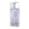 Guess Golden Marble MagSafe - Etui iPhone 14 (Purpurowy) (GUHMP14SHTMRSU)