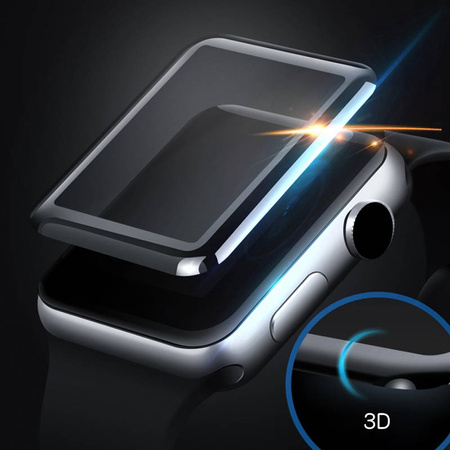Mocolo 3D Glass Full Glue - Szkło ochronne na ekran Apple Watch 7/8 45 mm (PG6512)
