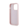 Karl Lagerfeld Diagonal Quilted Script - Etui iPhone 14 Pro Max (różowy) (KLHCP14XPQDSMGP)