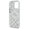 Karl Lagerfeld IML Monogram Karl Choupette Head MagSafe Etui iPhone 16 Pro