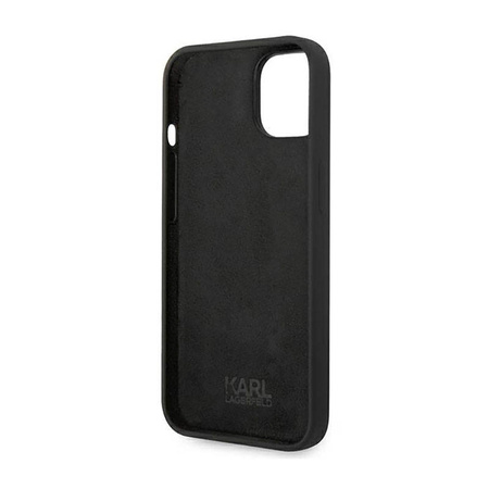 Karl Lagerfeld Choupette Body - Etui iPhone 14 Plus (czarny) (KLHCP14MSLCTBK)