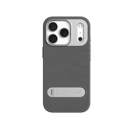Moshi Kameleon MagSafe - Etui iPhone 17 Pro z funkcją podstawki (Midnight Gray) (99M2251121)