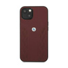 BMW Leather Curve Perforate HC - Etui iPhone 13 (czerwony) (BMHCP13MRSPPR)