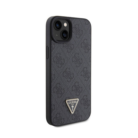 Guess Crossbody 4G Metal Logo - Etui iPhone 15 Plus (czarny) (GUHCP15MP4TDSCPK)