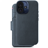Decoded Leather Detachable Wallet - skórzana obudowa ochronna do iPhone 16 kompatybilna z MagSafe (navy) (D25IPO16DW5NY)