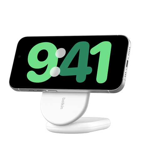 Belkin Ładowarka indukcyjna składana MagsSafe Qi2 15W biała (WIB007HQWH)