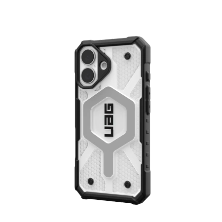 UAG Pathfinder Clear Magsafe - obudowa ochronna do iPhone 16 Plus kompatybilna z MagSafe - przezroczysty (114463114343)