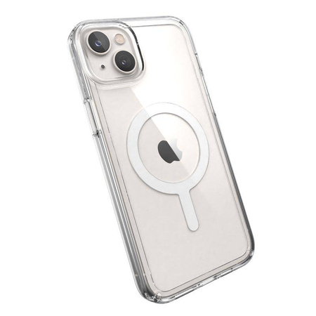 Speck Gemshell + MagSafe - Etui do iPhone 15 Plus / iPhone 14 Plus z powłoką MICROBAN (Clear) (150131-5085)