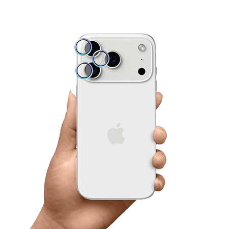 3mk HARDY Lens Protection Pro - Szkło na obiektyw aparatu iPhone 17 Pro / iPhone 17 Pro Max (Rainbow) (3MK_5903108664264)