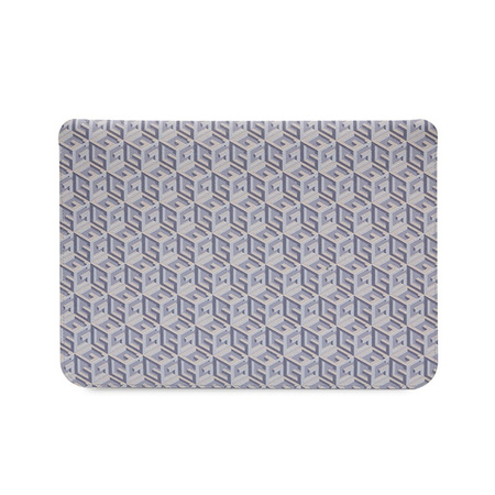 Guess GCube Stripes Computer Sleeve - Etui na notebooka 16" (niebieski) (GUCS16HGCFSEB)