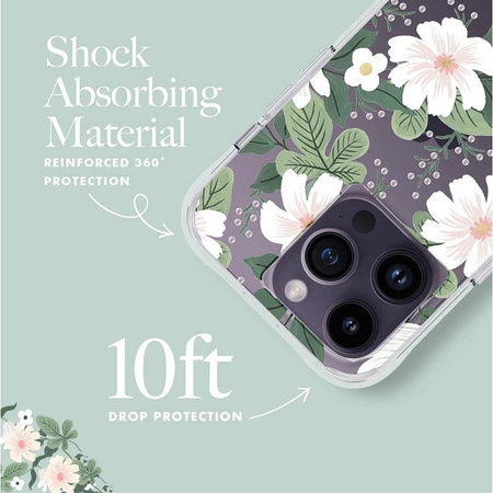 Rifle Paper Clear - Etui iPhone 14 Pro (Willow) (RP049402)