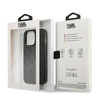 Karl Lagerfeld Perforated Allover - Etui iPhone 13 Pro Max (czarny) (KLHCP13XPTLK)