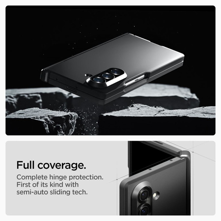 Spigen Tough Armor Pro Mag MagSafe - Etui do Samsung Galaxy Z Fold 7 (Black) (ACS09549)
