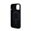 Karl Lagerfeld Silicone Karl & Choupette MagSafe - Etui iPhone 15 Plus / 14 Plus (czarny) (KLHMP15MSCMKCRHK)