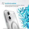 Speck Presidio Perfect-Clear MagSafe - Etui iPhone 16 (Clear / Chrome Finish / Serene Silver) (150757-3240)