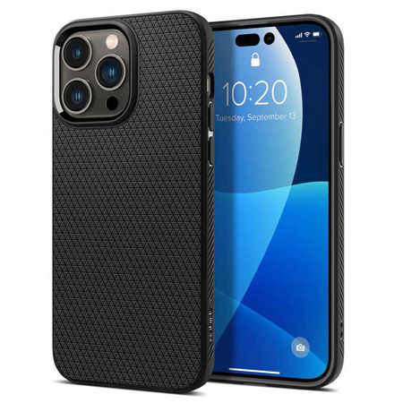 Spigen Liquid Air - Etui do iPhone 14 Pro Max (Czarny) (ACS04813)
