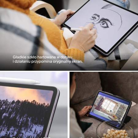 Belkin Szkło na iPad Air 13'' (M2), TemperedGlass, z aplikatorem (OVI008HQ)