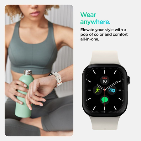 Spigen Nano Pop - Pasek do Apple Watch 44/45/46/49 mm (Orange Beige) (AMP09323)