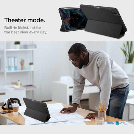 Spigen Urban Fit - Etui do iPad Pro 11" (M4, 2024) (Black) (ACS07020)