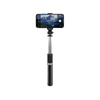 Crong SelfieGo Lite – Kompaktowy selfie stick Bluetooth tripod (czarny) (CRGSGL1BLK)