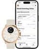 Withings Scanwatch 2 - zegarek z funkcją EKG, pomiarem pulsu i SPO2 oraz mierzeniem aktywności fizycznej i snu (38mm, rose gold) (HWA10-model 3-All-Int)