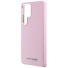 Karl Lagerfeld Saffiano Full Wrapped Elongated Metal Logo MagSafe - Etui do Samsung Galaxy S25 Ultra (różowy) (KLHMS25LPSAFWMCP)