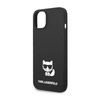 Karl Lagerfeld Choupette Body - Etui iPhone 14 Plus (czarny) (KLHCP14MSLCTBK)
