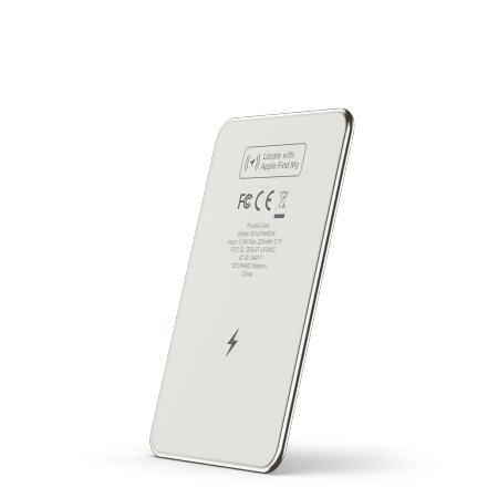 Satechi FindAll Wallet Card - karta lokalizująca portfel kompatybilna z Apple Find My (sand) (ST-LFAWCW)