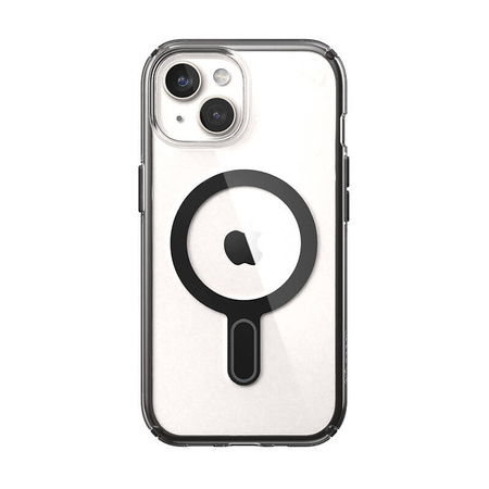 Speck Presidio Perfect-Clear ClickLock & MagSafe - Etui iPhone 16e / iPhone 15 / iPhone 14 / iPhone 13 (Clear / Frosted Black / Slate Grey) (150441-3233)