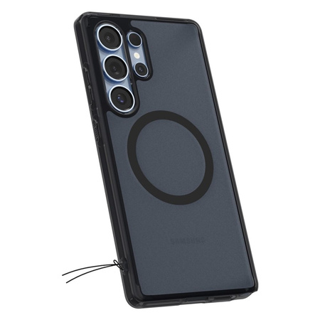 Spigen Ultra Hybrid Mag MagSafe - Etui do Samsung Galaxy S25 Ultra (Frost Black) (ACS08960)