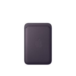 Apple Portfel z tkaniny FineWoven z MagSafe – nocny fiolet (MGH84ZM/A)