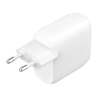 Belkin Ładowarka 30W Dual USB-C WALL CHARGER, PD 60W - biała (WCB010VFWH)